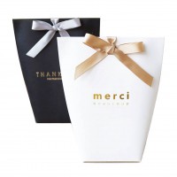 Thank You Gift Cheap Shopping Brown Custom Wholesale White Kraft Paper Bag